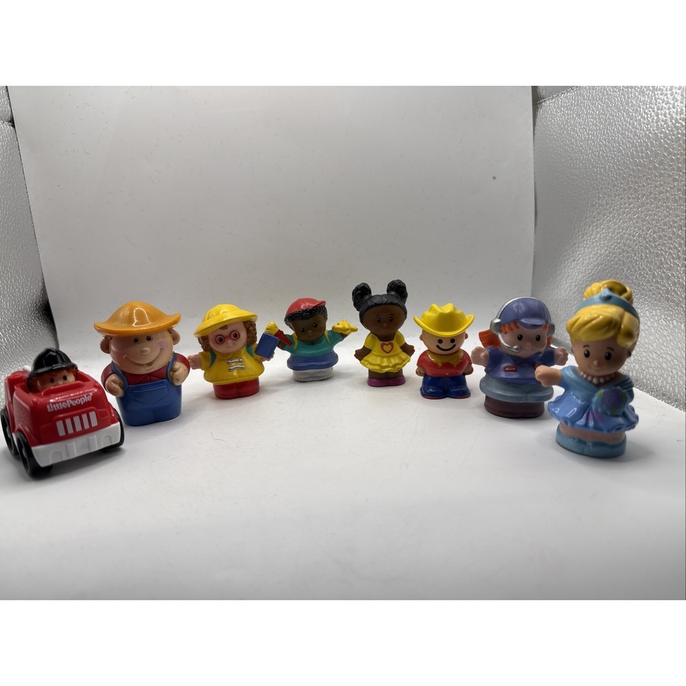 Little People Lot of 8 Mixed Vintage Replacement Figures